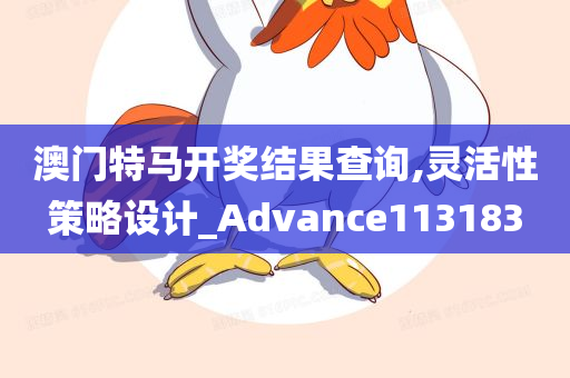 澳门特马开奖结果查询,灵活性策略设计_Advance113183