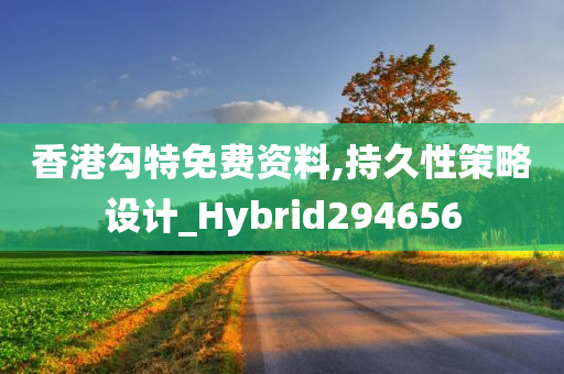 香港勾特免费资料,持久性策略设计_Hybrid294656