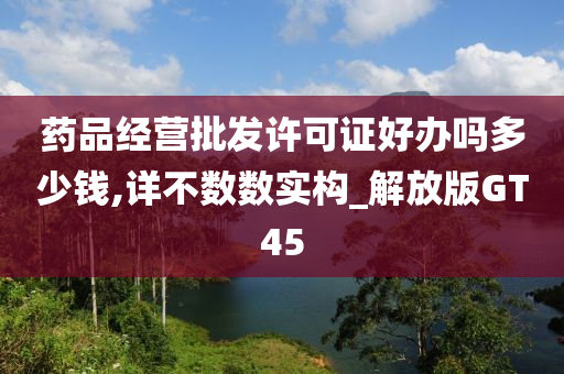 药品经营批发许可证好办吗多少钱,详不数数实构_解放版GT45