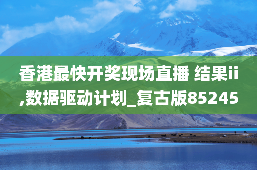 香港最快开奖现场直播 结果ii,数据驱动计划_复古版852450