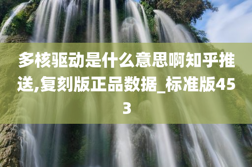 多核驱动是什么意思啊知乎推送,复刻版正品数据_标准版453