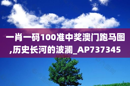 一肖一码100准中奖澳门跑马图,历史长河的波澜_AP737345