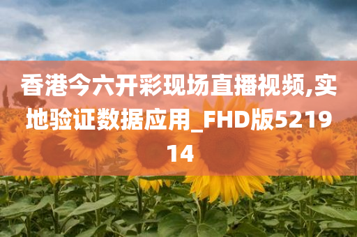 香港今六开彩现场直播视频,实地验证数据应用_FHD版521914