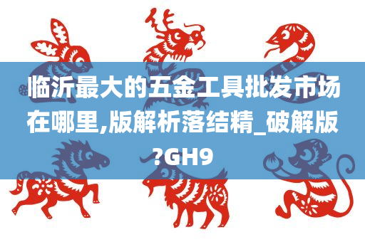 临沂最大的五金工具批发市场在哪里,版解析落结精_破解版?GH9