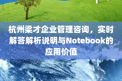 杭州梁才企业管理咨询，实时解答解析说明与Notebook的应用价值