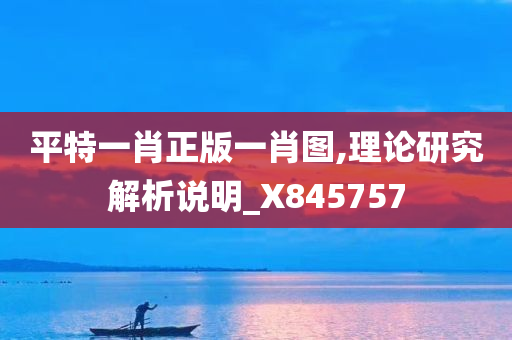 平特一肖正版一肖图,理论研究解析说明_X845757