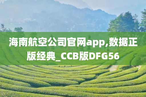 海南航空公司官网app,数据正版经典_CCB版DFG56