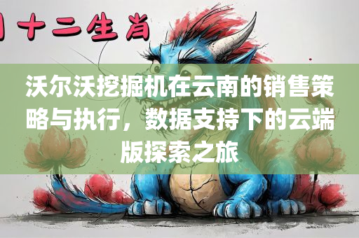 沃尔沃挖掘机在云南的销售策略与执行，数据支持下的云端版探索之旅