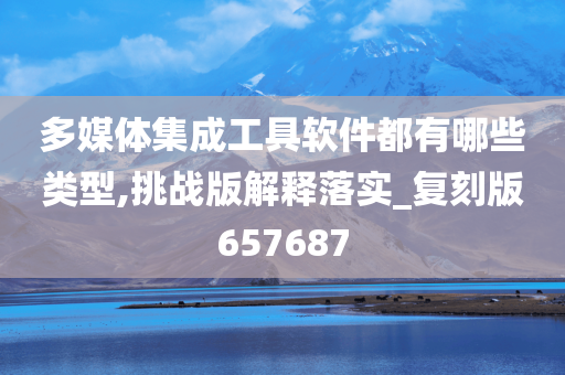 多媒体集成工具软件都有哪些类型,挑战版解释落实_复刻版657687