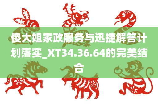 傻大姐家政服务与迅捷解答计划落实_XT34.36.64的完美结合