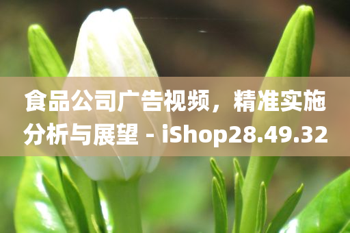 食品公司广告视频，精准实施分析与展望 - iShop28.49.32