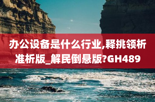 办公设备是什么行业,释挑领析准析版_解民倒悬版?GH489